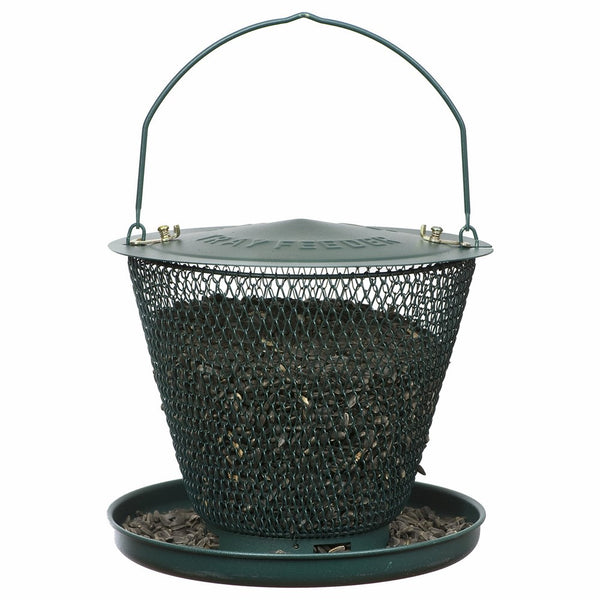 Perky-Pet No/No GUD00319 Forest Green Bird Feeder with Tray