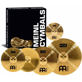 Meinl Cymbals HCS14162010 HCS Pack Cymbal Box Set with 14" Hi-Hat Pair, 16" Crash, 20" Ride, Plus a FREE 10" Splash (VIDEO)
