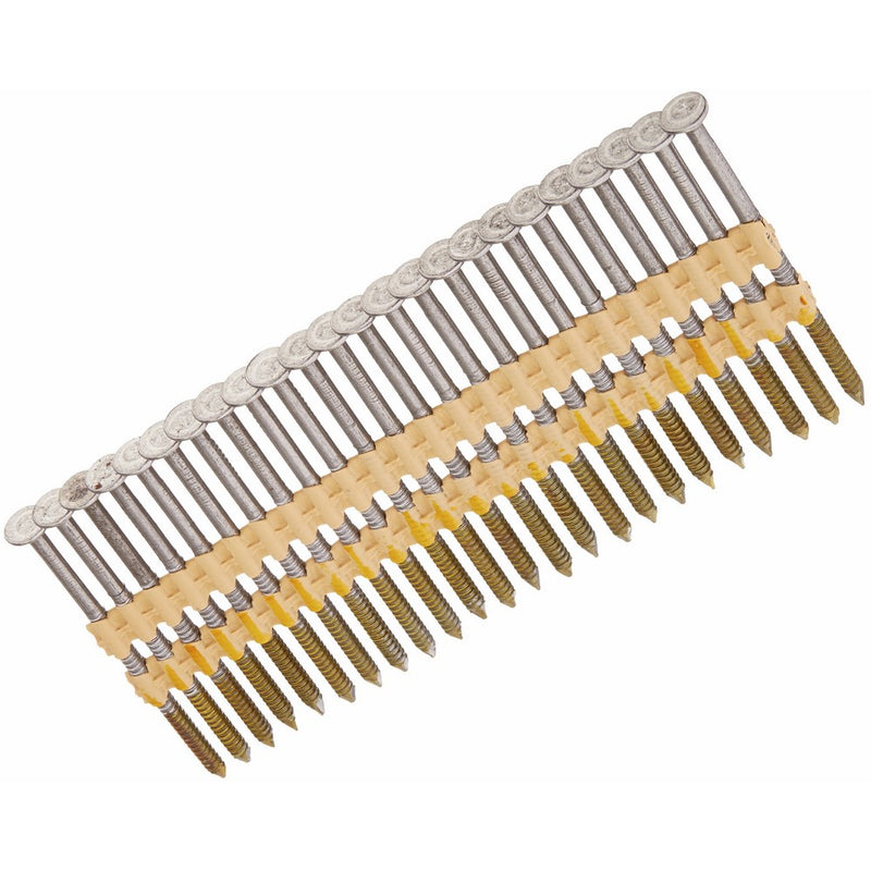 Hitachi 20103S 2-3/8" x .113 Bright Ring Shank Plastic Collated Nails