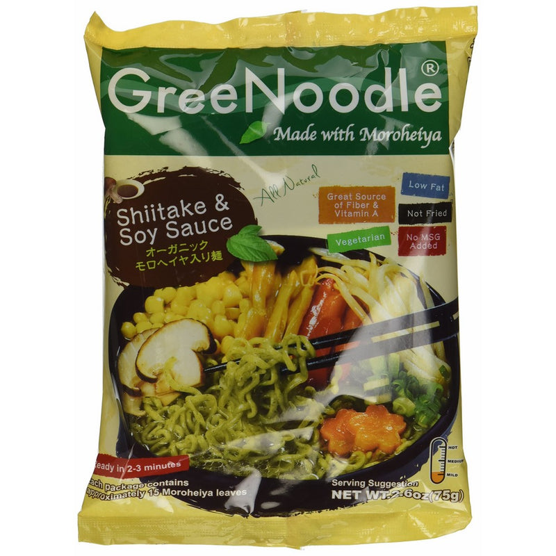GreeNoodle with Shiitake Soy Sauce Soup (12 count)