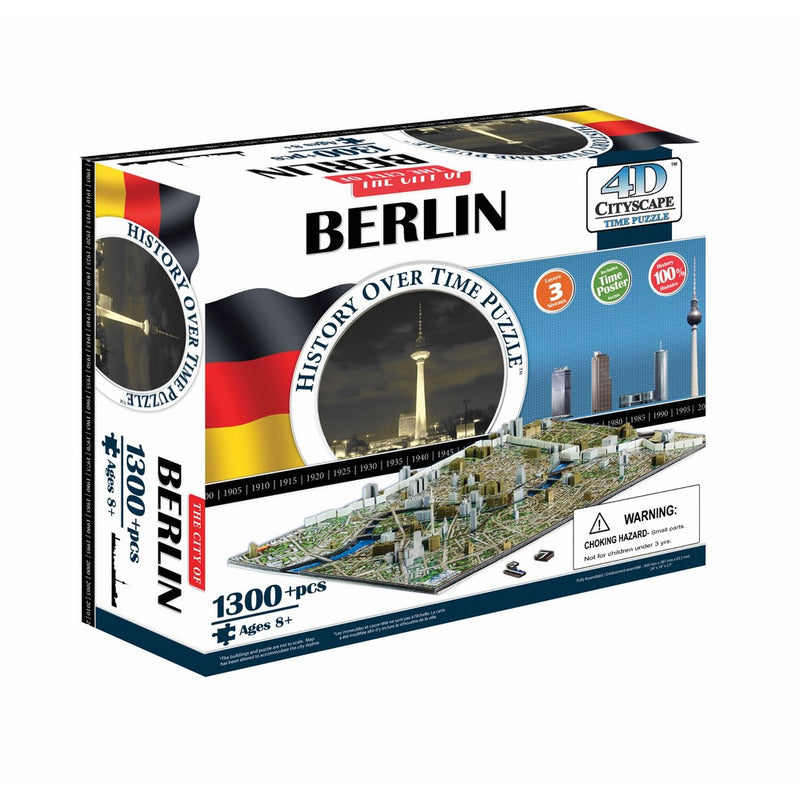 4D Cityscape Berlin Time Puzzle