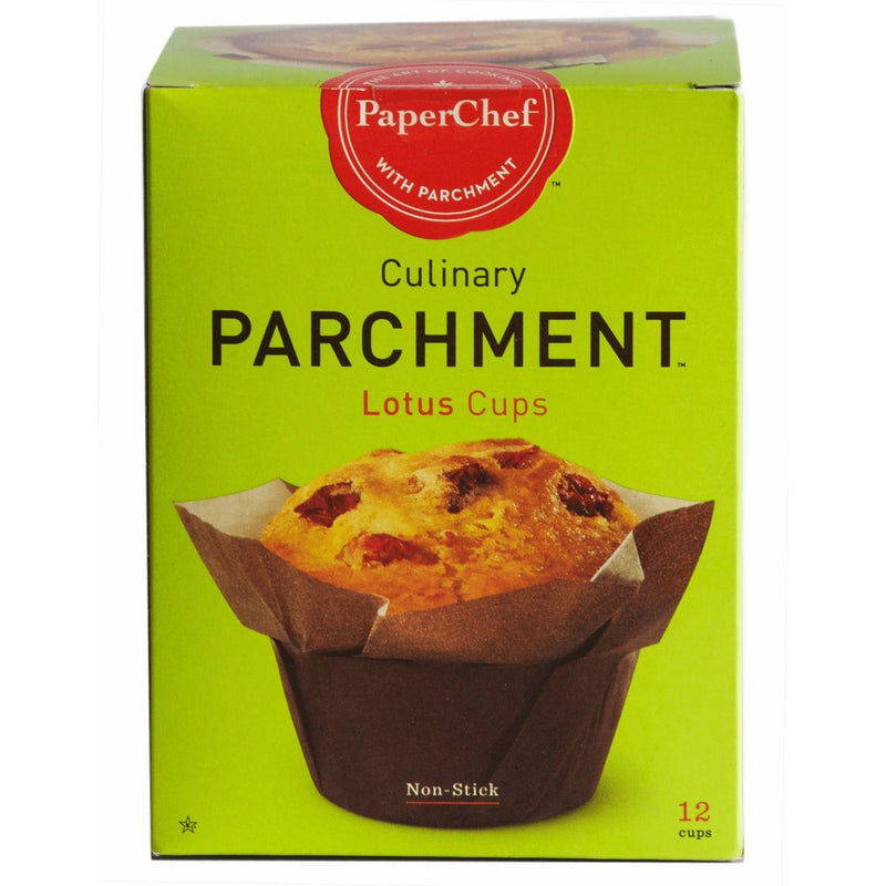 PaperChef Culinary Parchment Lotus, 12-Cups