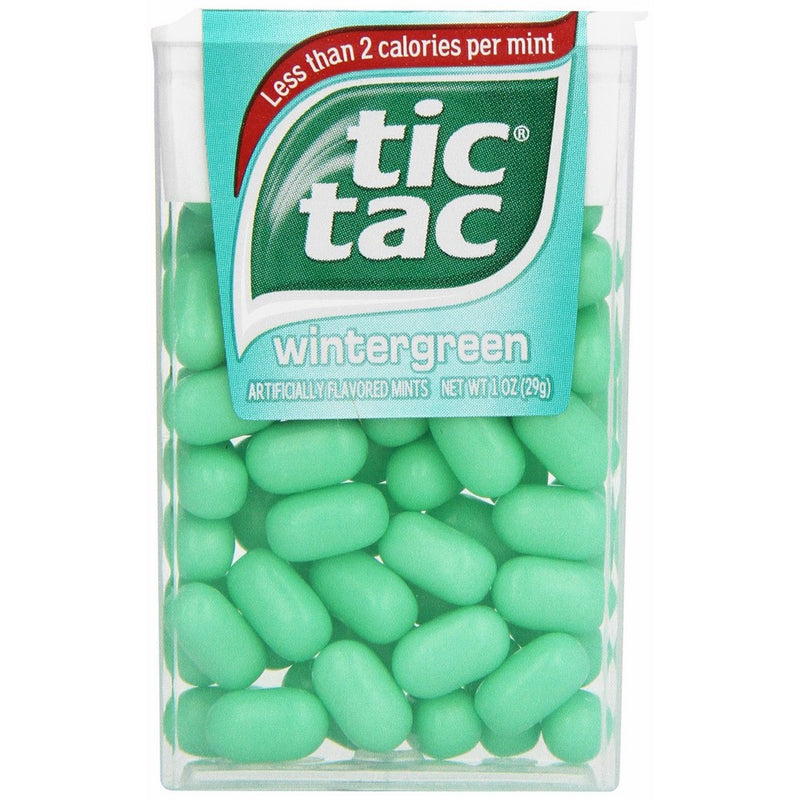 Tic Tac Mints, Wintergreen, 1 oz. (12 Count)