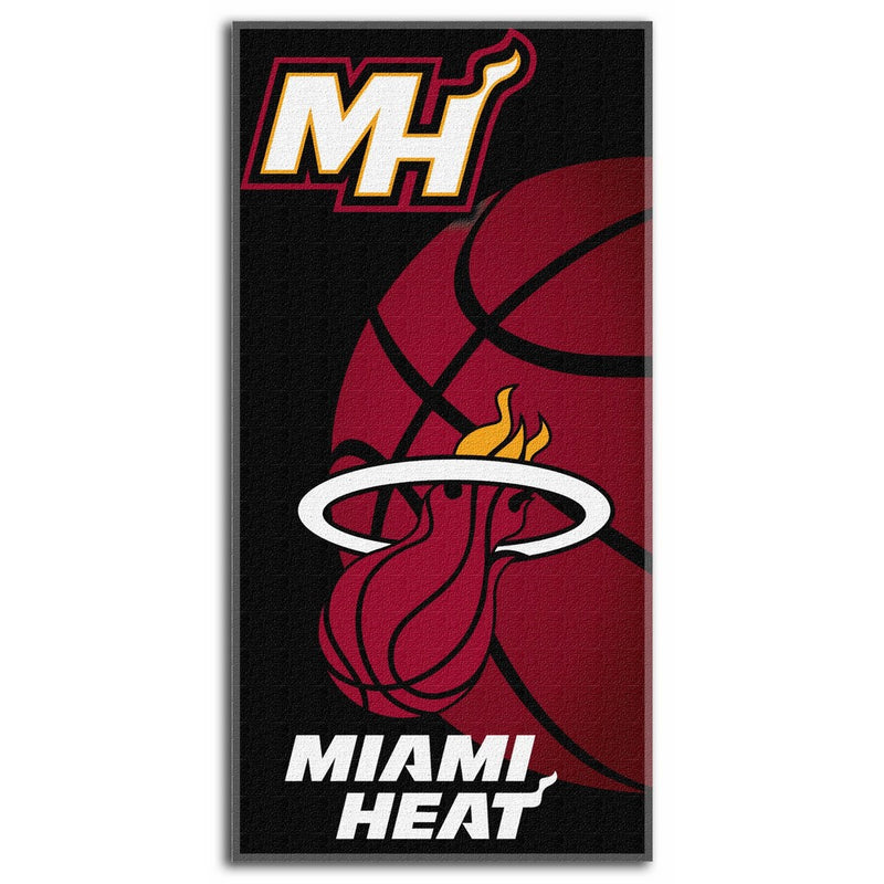 The Northwest Company NBA Miami Heat Emblem Beach Towel, 28 x 58-Inch