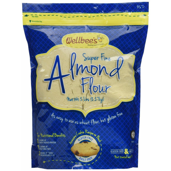 Wellbee's Super Fine Blanched Almond Flour/Powder 5 LB