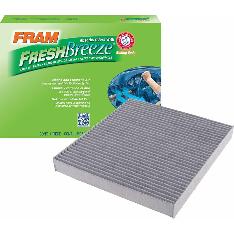 FRAM CF11183 Fresh Breeze Cabin Air Filter with Arm & Hammer