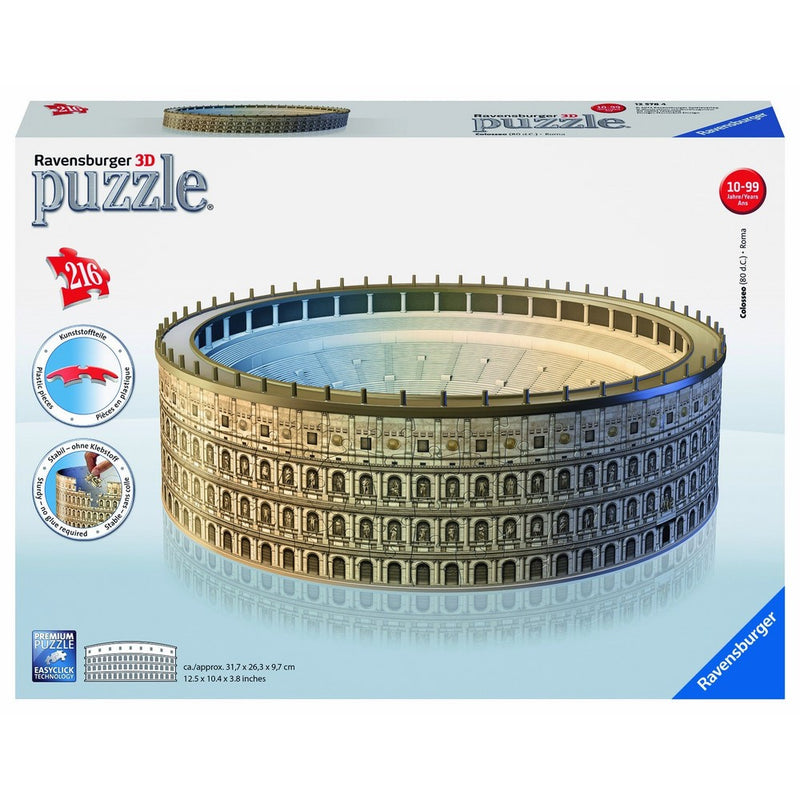 Ravensburger Coloseum Building 3d Puzzle (216 Pieces)