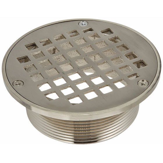 Jones Stephens D6091BN 3-1/2 X 5-Inch Brushed Nickel Spud Strainer