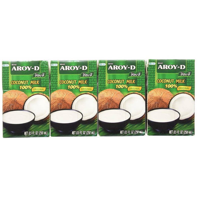 Aroy-d Coconut Milk 100% Original Net 8.5 Oz.(pack of 12)