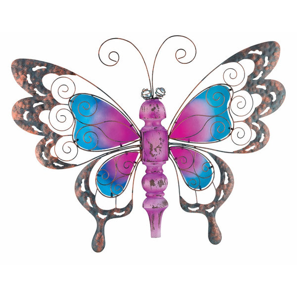 Regal Art &Gift Country Wood Butterfly Standing Art, Purple