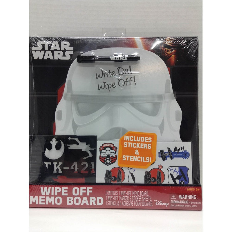 Star Wars Wipe Off Memo Board