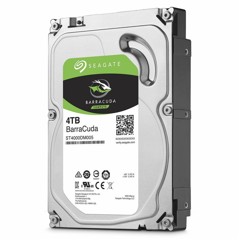 Seagate 4TB BarraCuda SATA 6Gb/s 64MB Cache 3.5-Inch Internal Hard Drive (ST4000DM005)