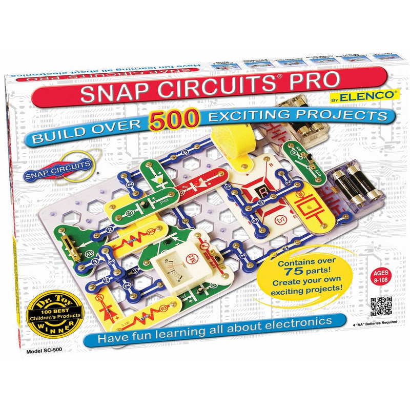 Snap Circuits PRO SC-500 Electronics Discovery Kit