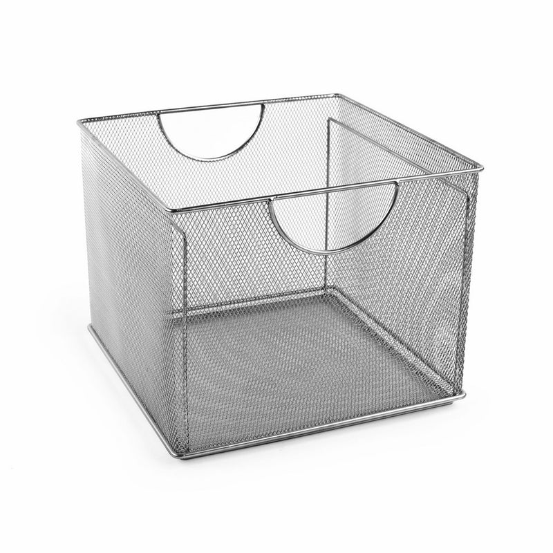 Design Ideas 34279-DIMesh File Box, Silver