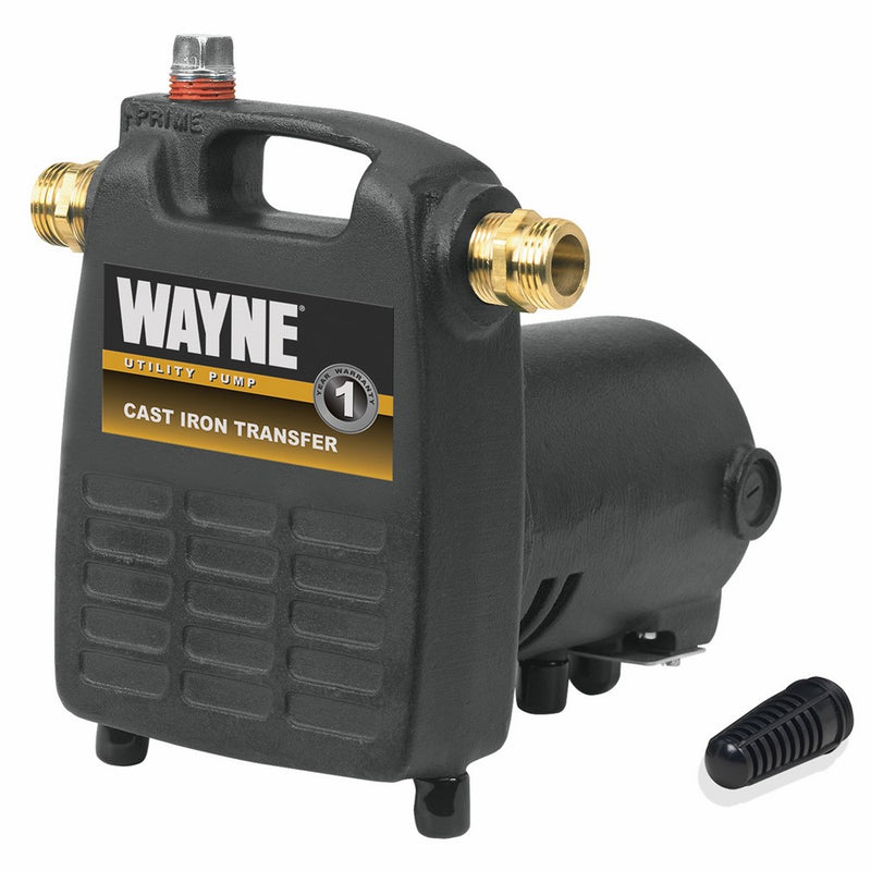 WAYNE PC4 1/2 HP Cast Iron Multi-Purpose Pump With Suction Strainer