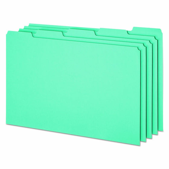 Pendaflex File Guides with Blank Tabs, Legal Size, Blue Pressboard, 50 Per Box (PN305)