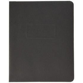 Oxford 57301-05 Two Hole Prong Report Covers, 3 Capacity, Black, 25 per Box
