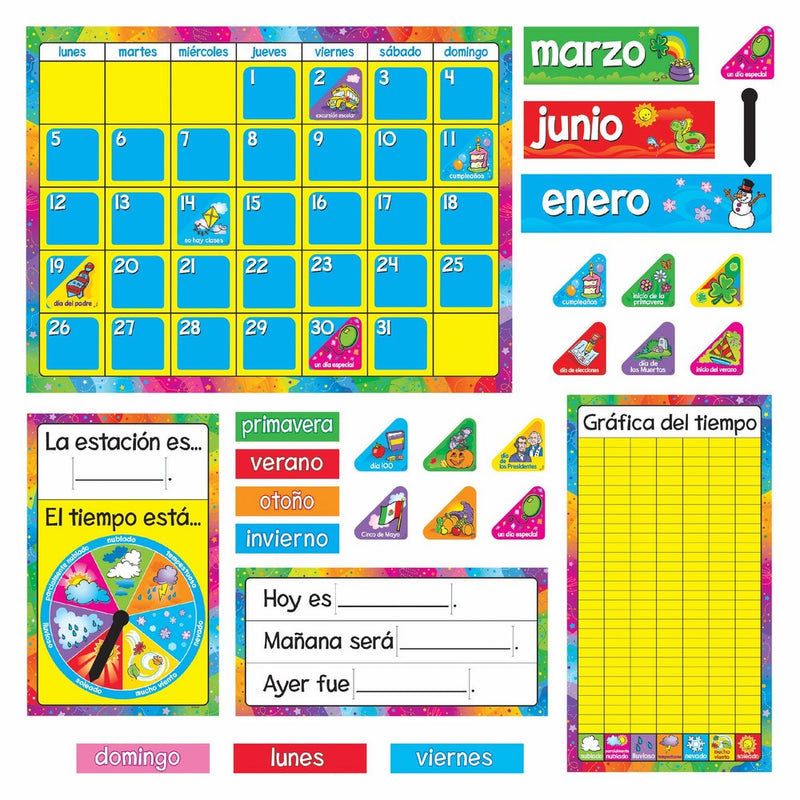 TREND enterprises, Inc. Calendario Anual (SP) Bulletin Board Set