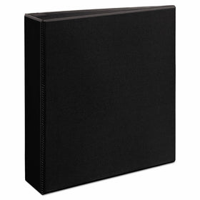 Avery Heavy-Duty View Binder, 2" One-Touch Slant Rings, 500-Sheet Capacity, DuraHinge, Black (79692)