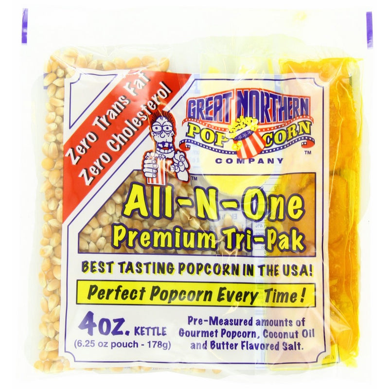 Great Northern Popcorn, 4-Ounce Portion Packs (Pack of 24)