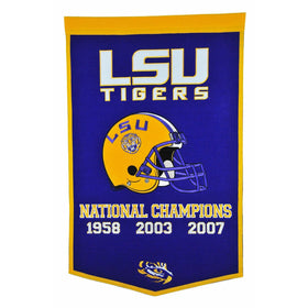 NCAA Louisiana State Fightin Tigers Dynasty Banner