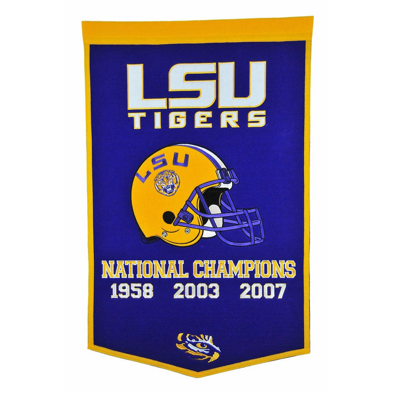 NCAA Louisiana State Fightin Tigers Dynasty Banner