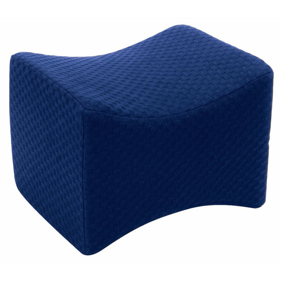 Carex Knee Pillow, Ergonomic Memory Foam Pillow for Reducing Lower Back and Leg Discomfort for Better Sleep