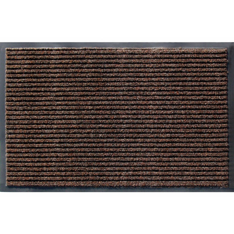 Enviroback Apache Rib Door Mat, Cocoa, 18-Inch by 27-Inch