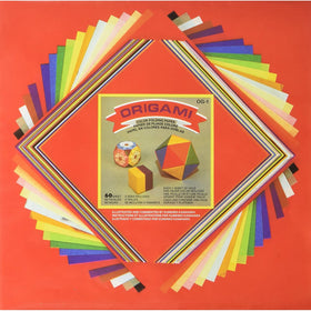 Aitoh Assorted Sizes Origami Paper, Small, 60-Pack