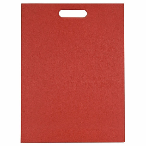 EcoSmart PolyFlax Cutting Board, Red, 12" by 16", Recycled Plastic and Flax Husk, Made in the USA by Architec