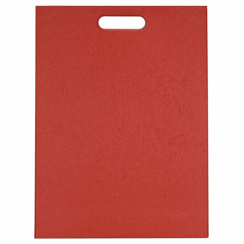 EcoSmart PolyFlax Cutting Board, Red, 12" by 16", Recycled Plastic and Flax Husk, Made in the USA by Architec