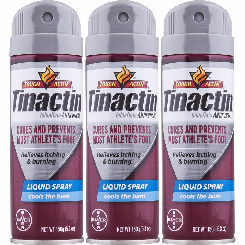 Tinactin Athletes Foot Liquid Spray 5.3 oz (Pack of 3)