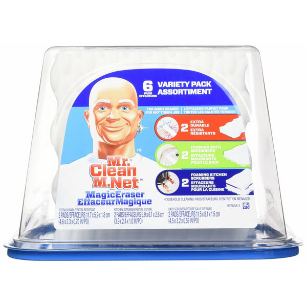 Mr. Clean Magic Eraser Variety Tub, 6 Count