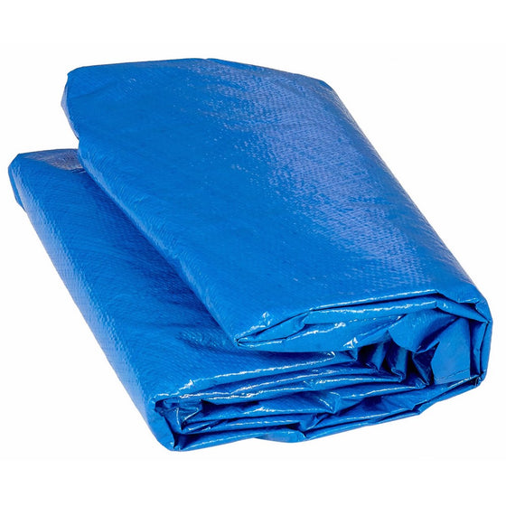 Upper Bounce Trampoline Protection Weather and Rain Cover Fits for 12-Feet Round Trampoline Frames, Blue