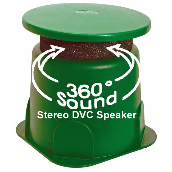 TIC GS4 8" Outdoor Weather-Resistant Omnidirectional Dual Voice Coil (DVC) In-Ground Speaker