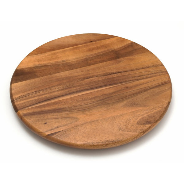 Lipper International 1118 Acacia Wood 18" Lazy Susan Kitchen Turntable