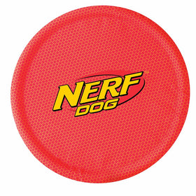 Nerf Dog Nylon Flying Disk Dog Toy, Large, Red