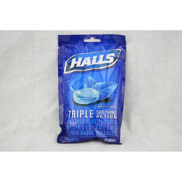 Halls Menthlyptus Dr Size 30ct Halls Menthylyptus Drops 30ct