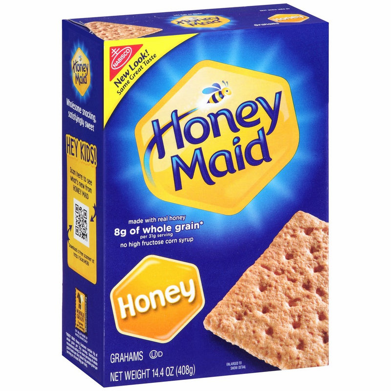 Honey Maid Graham Crackers, 14.4 Ounce, (Pack of 12)