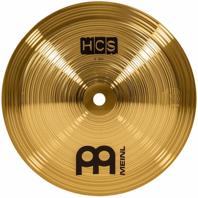 Meinl Cymbals HCS8B 8" HCS Brass Bell for Drum Set (VIDEO)