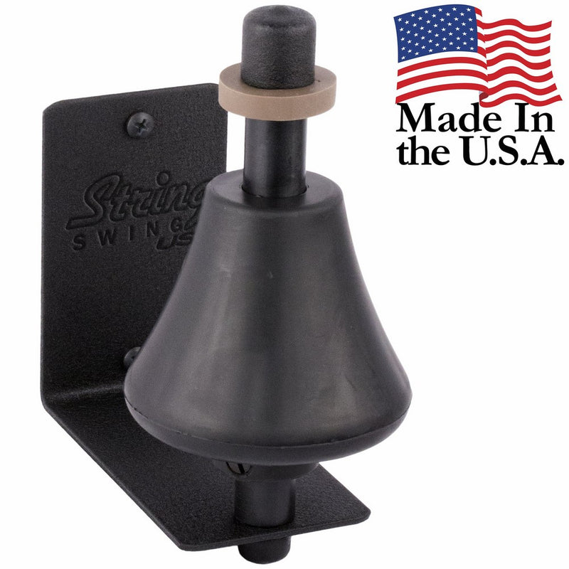 String Swing Trumpet Holder - Stand for Piccolo Pocket and Standard Trumpets - Stand Accessories Home or Studio Wall - Musical Instruments Safe without Hard Cases - Made in USA