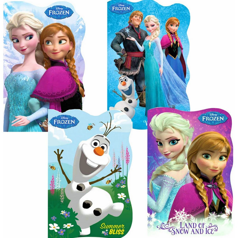 Disney Frozen Board Books (Set of 4 Shaped Board Books)