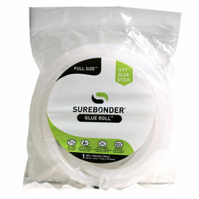 Surebonder RR-5 Made in the USA All-Temperature Standard Size Hot Melt Glue Roll-60" (5 feet)-7/16" (.43") Diameter