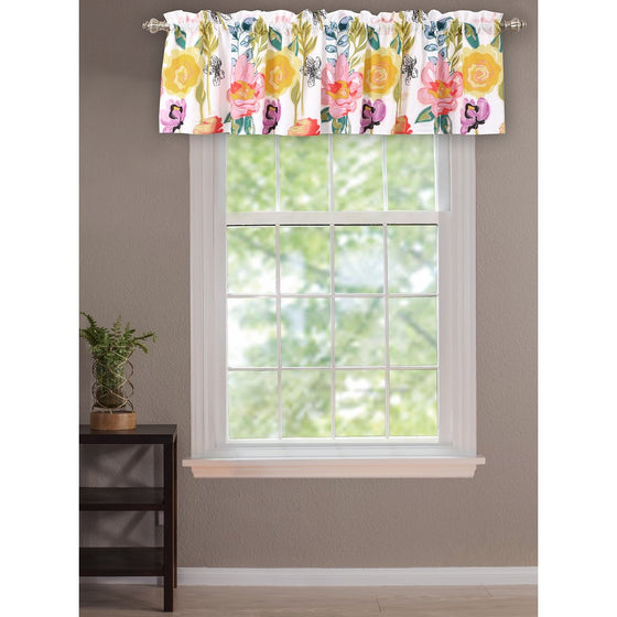 Greenland Home Watercolor Dream Window Valance