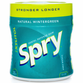 Spry Gum Stranger Longer Wintergreen, 55 ct