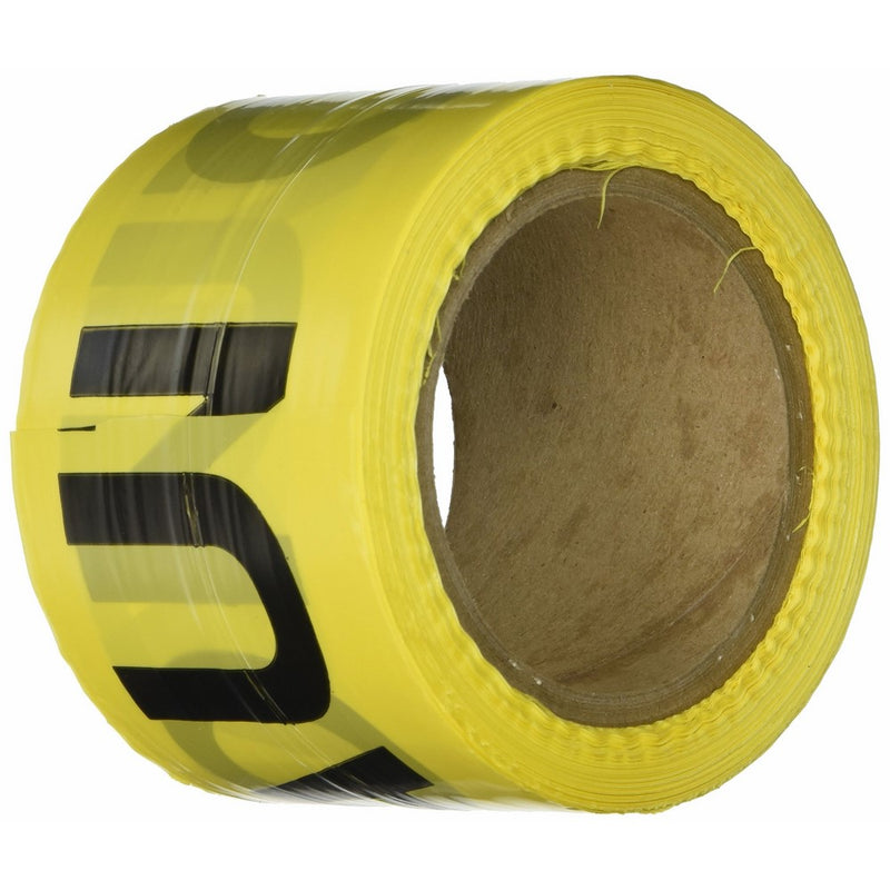IRWIN Tools STRAIT-LINE 66200 Barrier Tape Roll, CAUTION, 3-inch by 300-foot (66200)
