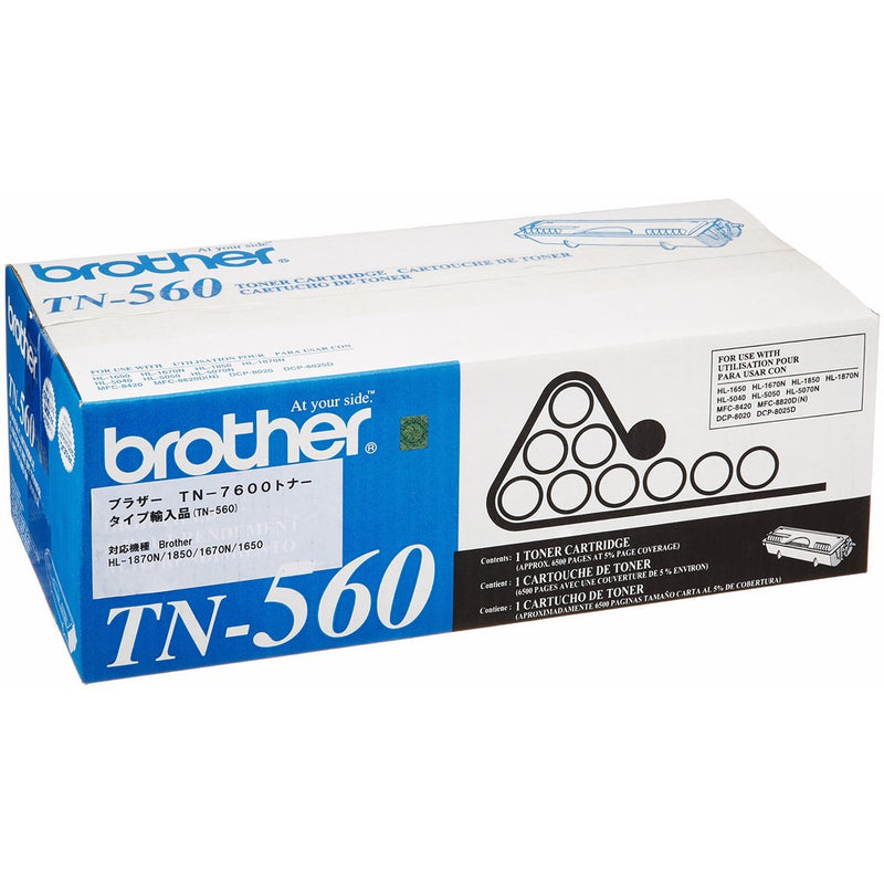 Brother TN-560 High-Yield Toner Cartridge - Retail Packaging