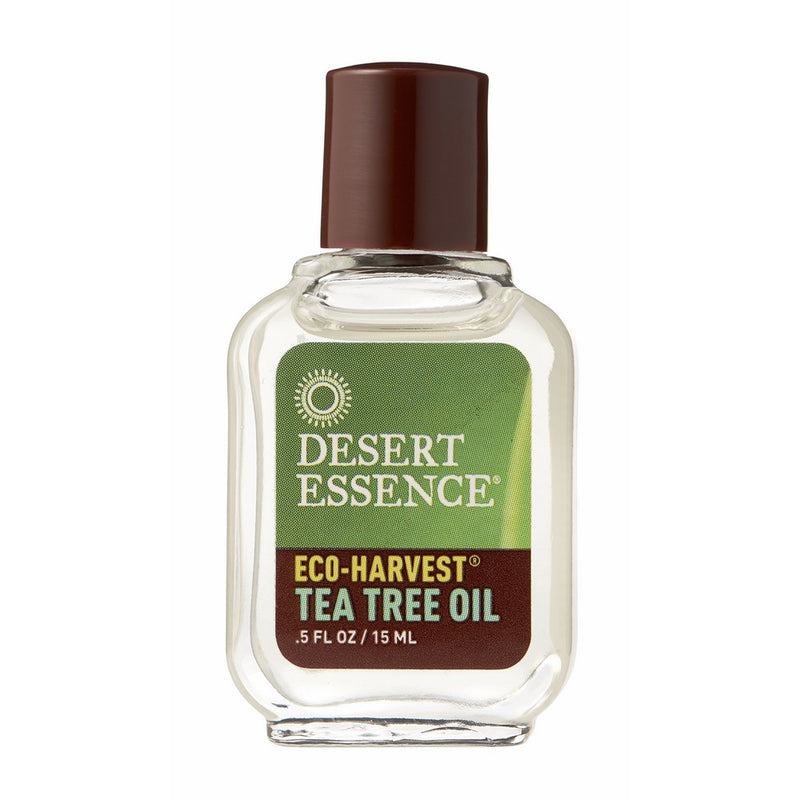 Desert Essence Eco Harvest Tea Tree Oil, 0.5 Fluid Ounce