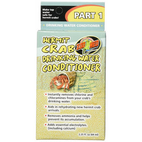 Zoo Med Laboratories SZMHC90 Hermit Crab Drinking Water Conditioner 2.25 Fl. OZ