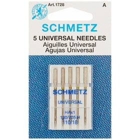 Universal Machine Needles-Size 18/110 5/Pkg